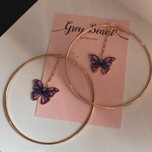 🦋Butterfly Hoops🦋